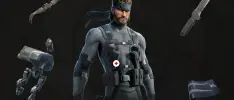 Así luce Solid Snake en sus skins de Fortnite