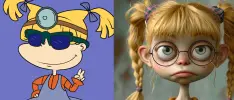 Crean versión realista de Angelica de Rugrats