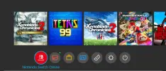 Filtran el diseño original del menú del Switch