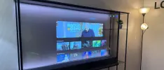 LG presenta la primera televisión transparente del mundo