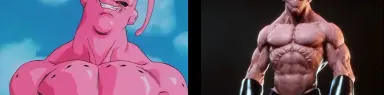 Crean versión realista de Super Buu de Dragon Ball con Unreal Engine 5