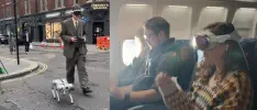 Así se ve la gente usando los Apple Vision Pro en público