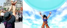 Fans en México se despiden de Akira Toriyama realizando la Genkidama