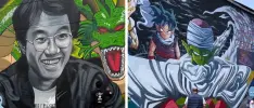 Fans crean mural en honor a Akira Toriyama