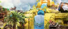 Primer vistazo a la montaña rusa de Donkey Kong en Super Nintendo World