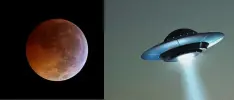 Captan a OVNI en video durante el eclipse solar