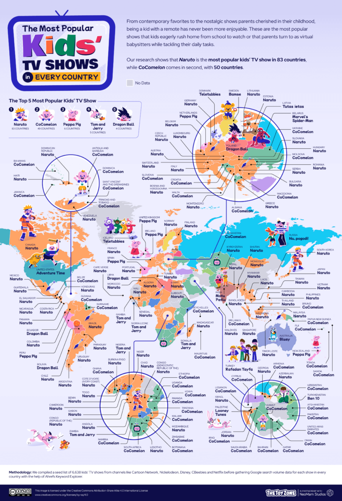 01_The-Most-Popular-Kids-TV-Show-in-Every-Country