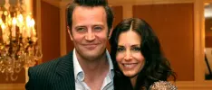 Courteney Cox revela que el fallecido Matthew Perry la visita