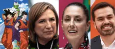 Candidatos a la presidencia se transforman en personajes de Dragon Ball