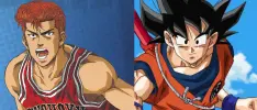 Dibujan a Gokú al estilo de Slam Dunk