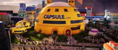 Primer avance del parque de diversiones de Dragon Ball