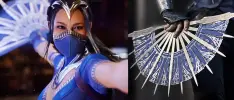 Primer vistazo a Kitana en la película Mortal Kombat 2