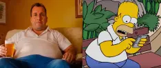 Así se vería una película live action de Los Simpsons