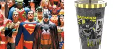 Anuncian vasos especiales de la Liga de la Justicia para Toks