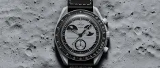 El reloj Biocreamic Moonswatch Mission to Earthphase ensalza el esplendor de la Tierra