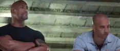 Se da momento incómodo entre The Rock y Vin Diesel en los Golden Globes