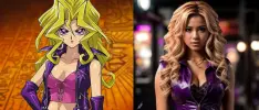 Así se vería Mai de Yu-Gi-Oh! en la vida real según la IA