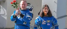 Astronautas varados en el espacio volvieron a la Tierra