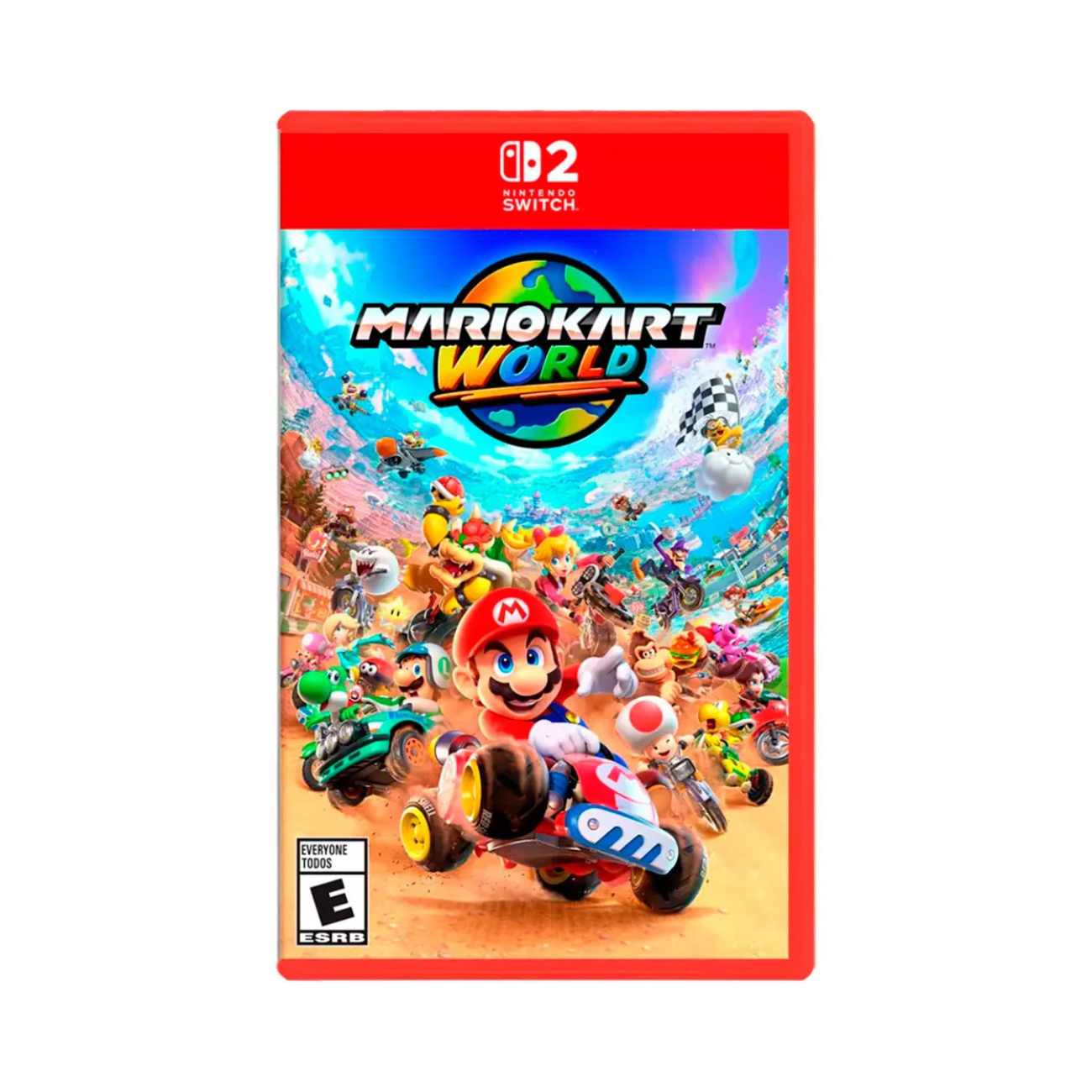 Nintendo Switch 2 Mario Kart World Transparente PAL