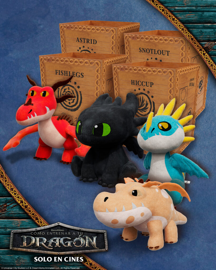 Palomeras Cómo entrenar a tu dragón – imagen cortesía Ping Solutions