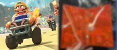 Primer vistazo al interior de la caja de Mario Kart World