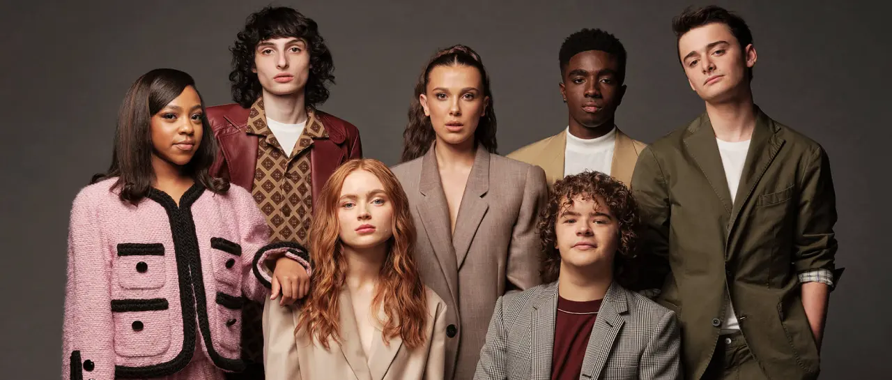 Así fue cambiando el elenco de Stranger Things con los años